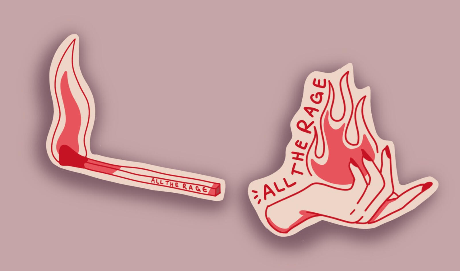 atr fire stickers